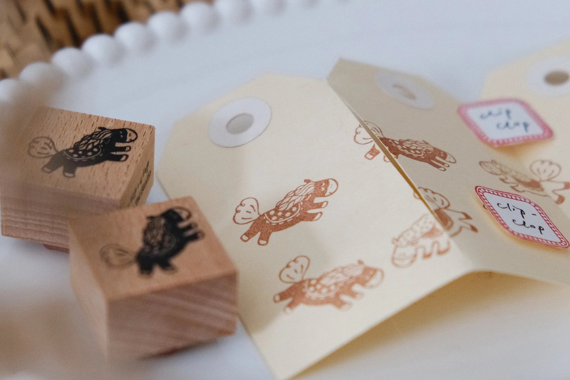 Eileen Tai - Clip-Clop Horses Rubber Stamps