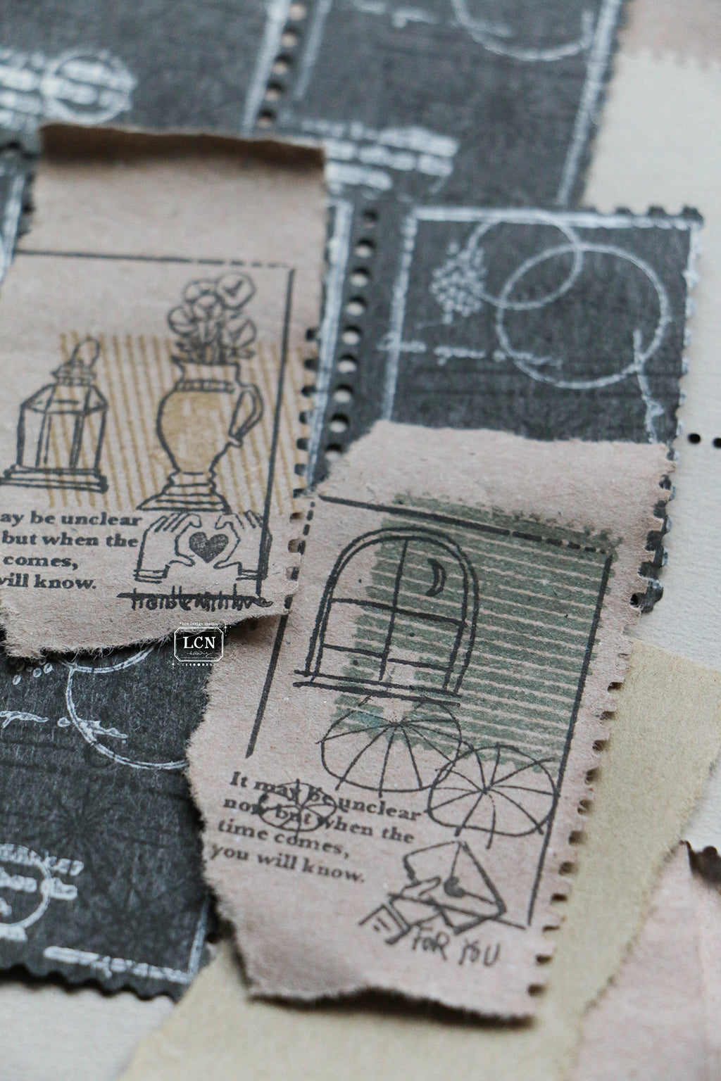 [PRE-ORDER] LCN Rubber Stamp – Corner View
