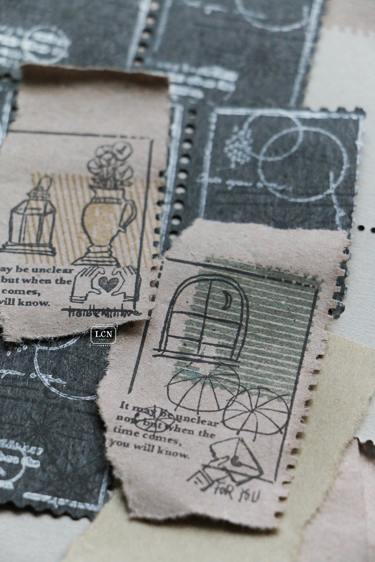 [PRE-ORDER] LCN Rubber Stamp – Corner View