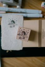 msbulat x Smidapaper - Sorry, I've got plans Rubber Stamp