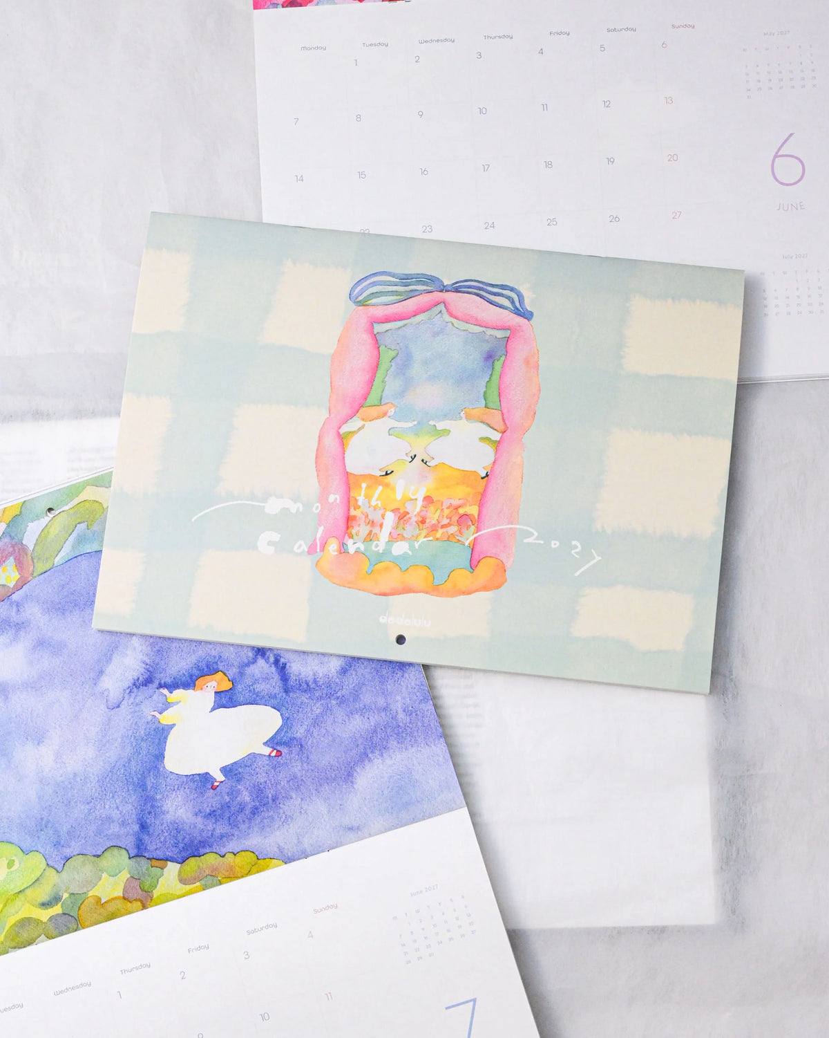 Dodolulu - 2027 Illustrated Wall Calendar