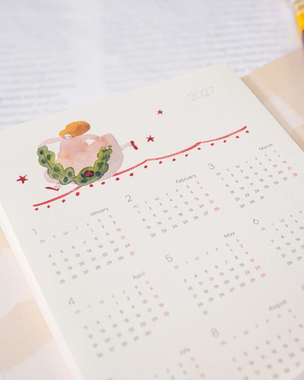 Dodolulu - 2027 Planner Sticker Set | For B6, A5 & Regular Traveler Style Notebooks