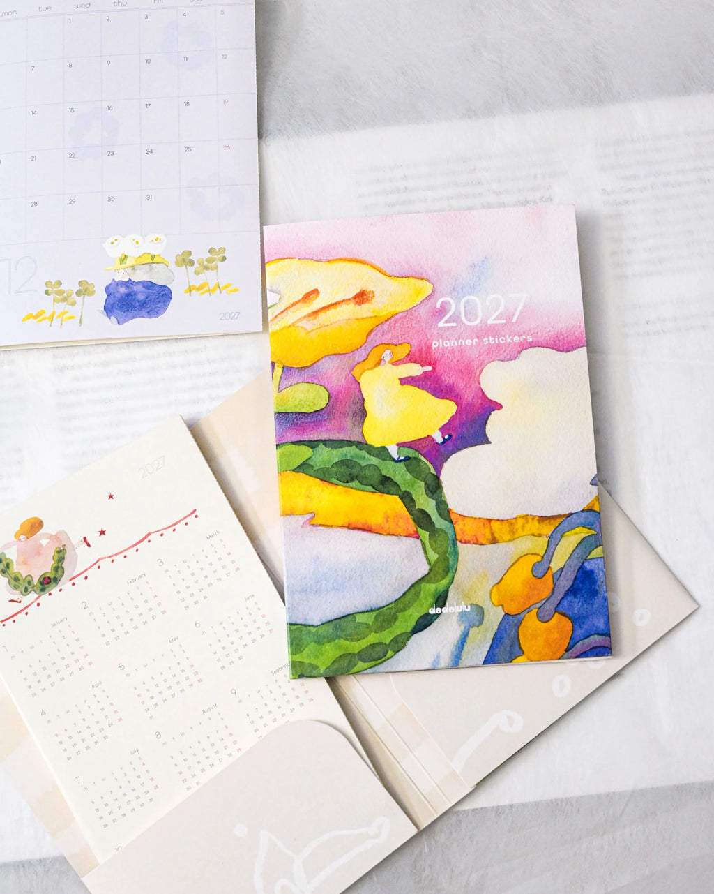 Dodolulu - 2027 Planner Sticker Set | For B6, A5 & Regular Traveler Style Notebooks