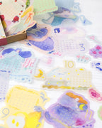 Dodolulu - 2027 Calendar Stickers | Illustrated & Die-Cut Set