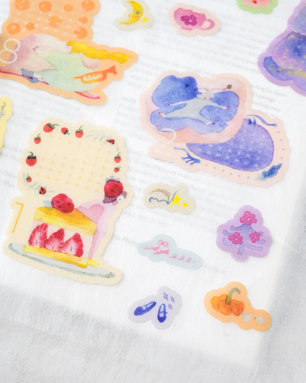Dodolulu - 2027 Calendar Stickers | Illustrated & Die-Cut Set