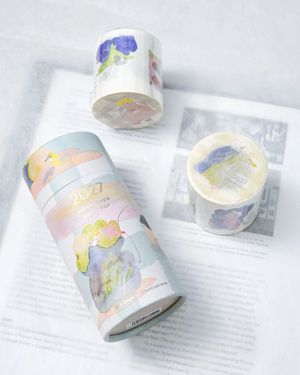 Dodolulu - 2027 Washi Tape Calendar | 365 Little Joys in a Roll
