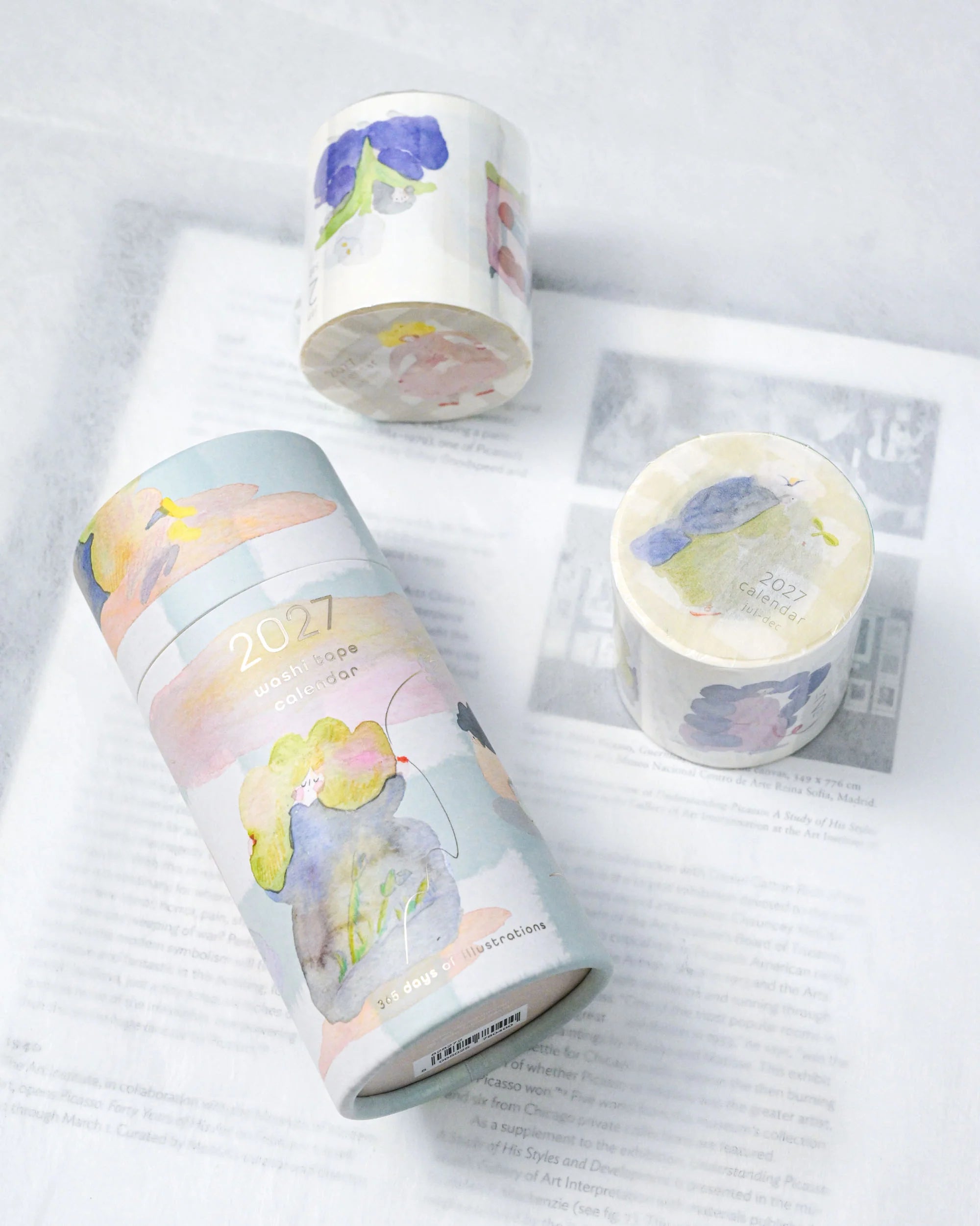 Dodolulu - 2027 Washi Tape Calendar | 365 Little Joys in a Roll