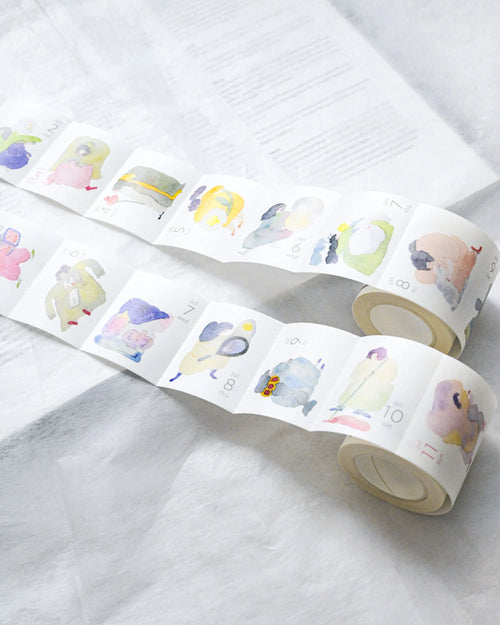 Dodolulu - 2027 Washi Tape Calendar | 365 Little Joys in a Roll