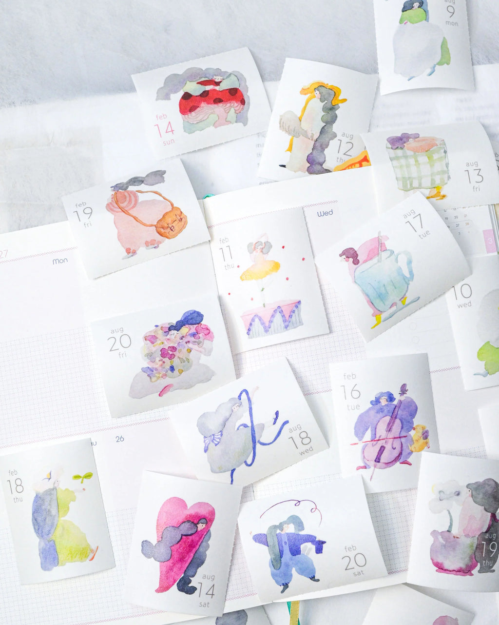 Dodolulu - 2027 Washi Tape Calendar | 365 Little Joys in a Roll