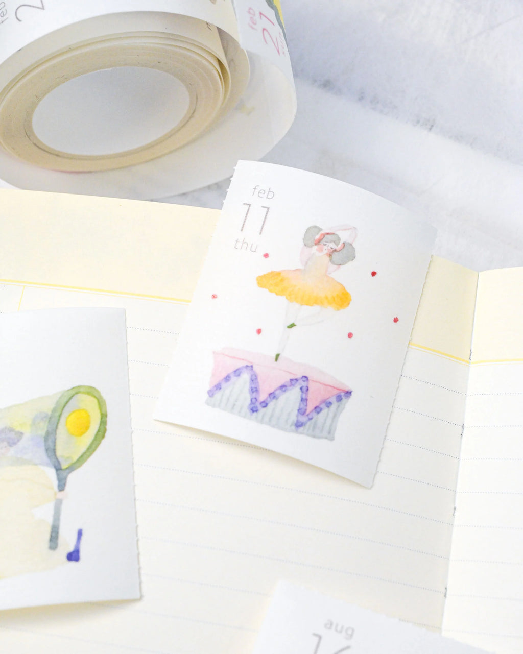 Dodolulu - 2027 Washi Tape Calendar | 365 Little Joys in a Roll
