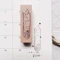 msbulat - Follow Your Glow Rubber Stamp
