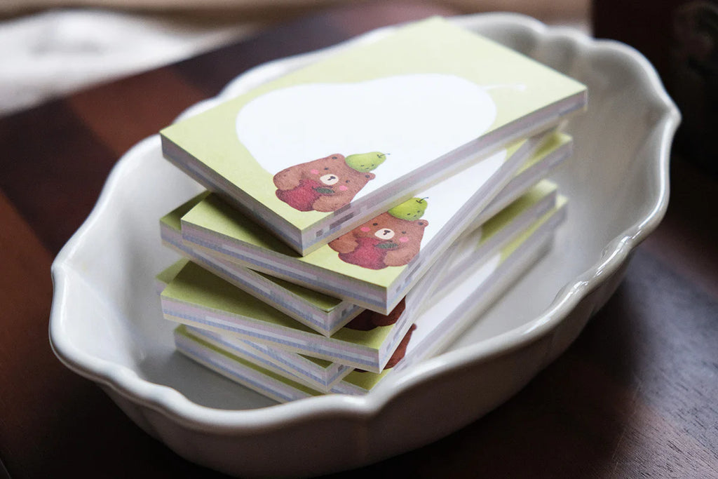 Eileen Tai - Foodie Bears V1.0 Memo Pad