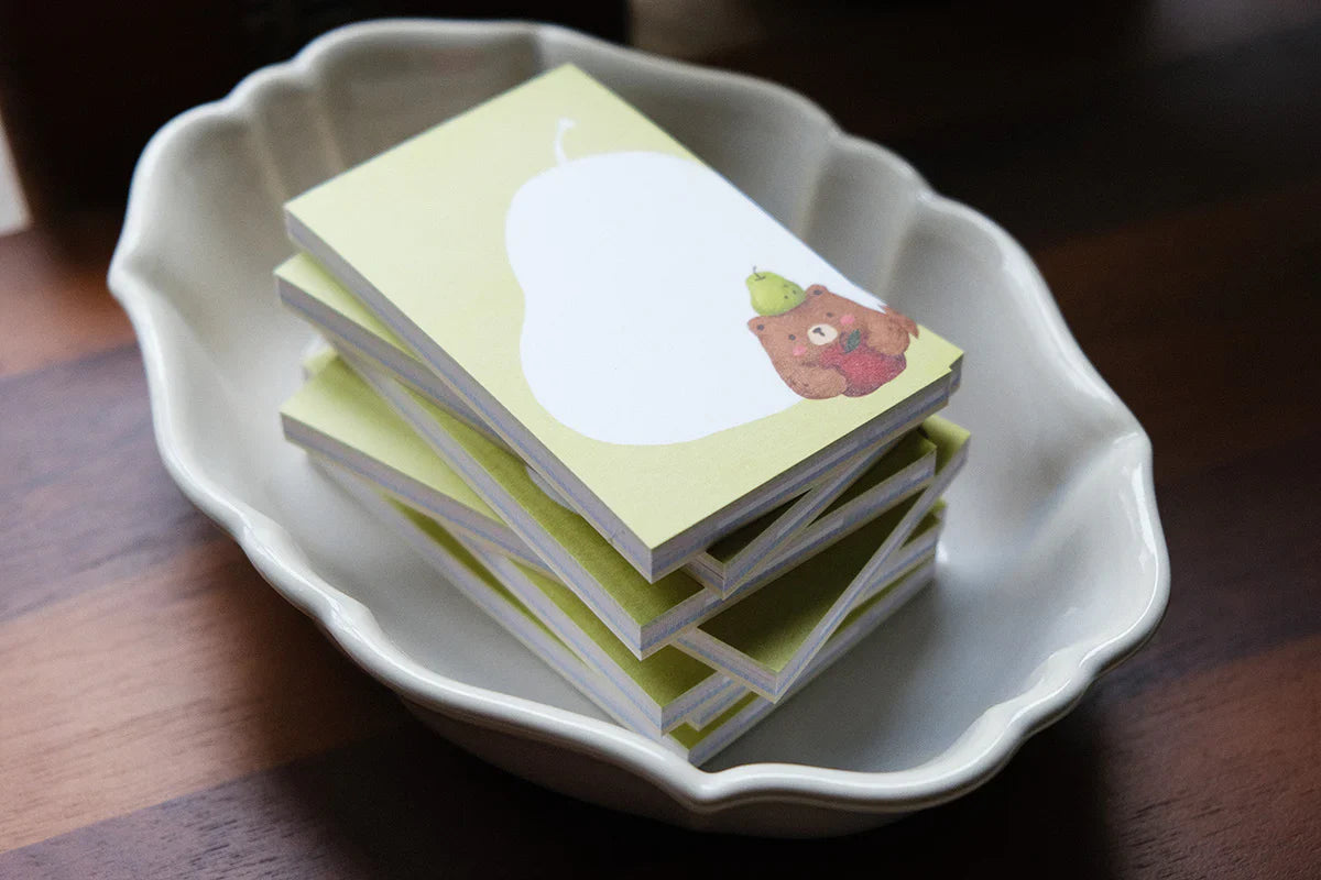 Eileen Tai - Foodie Bears V1.0 Memo Pad