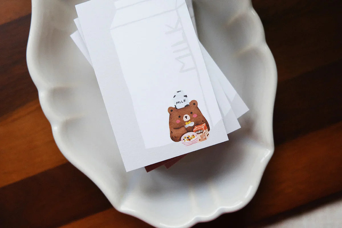 Eileen Tai - Foodie Bears V2.0 Memo Pad