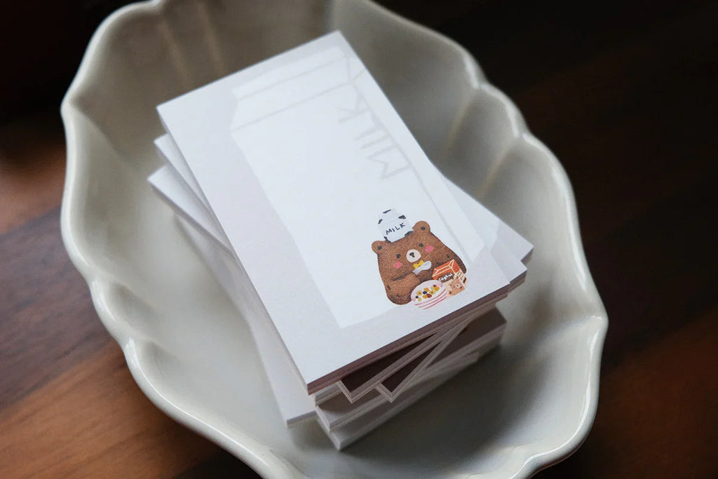 Eileen Tai - Foodie Bears V2.0 Memo Pad