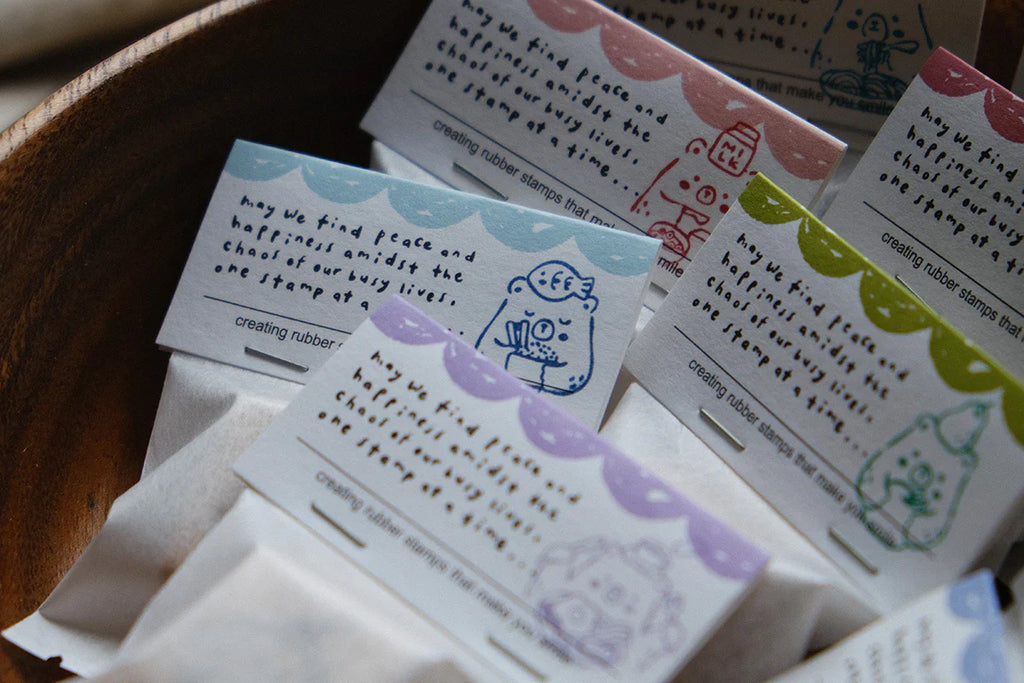 Eileen Tai - Foodie Bears Rubber Stamps