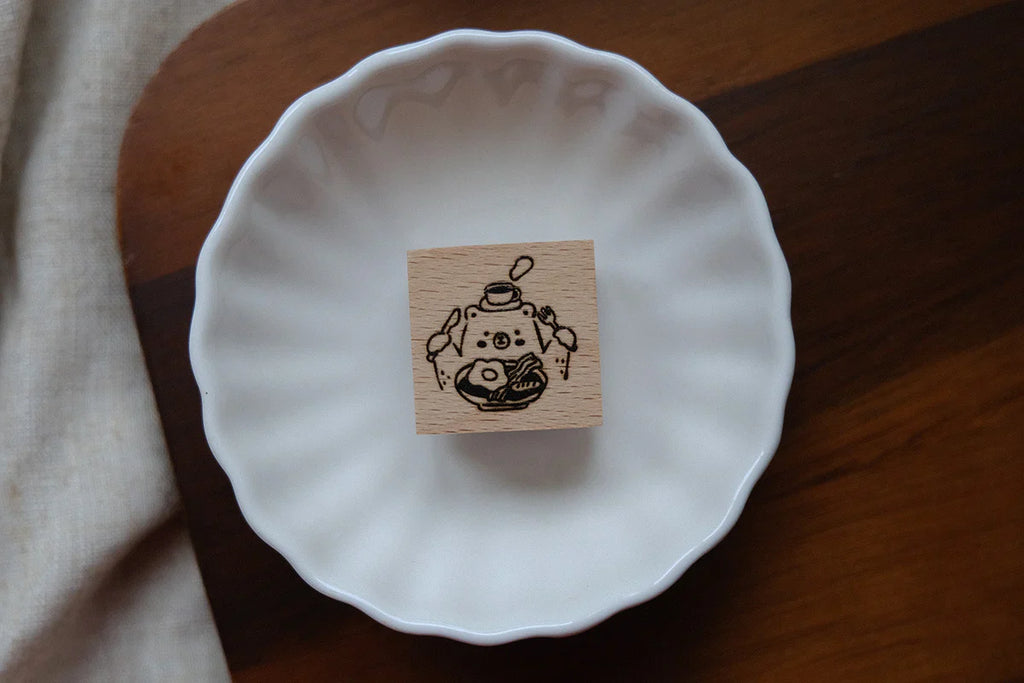 Eileen Tai - Foodie Bears Rubber Stamps