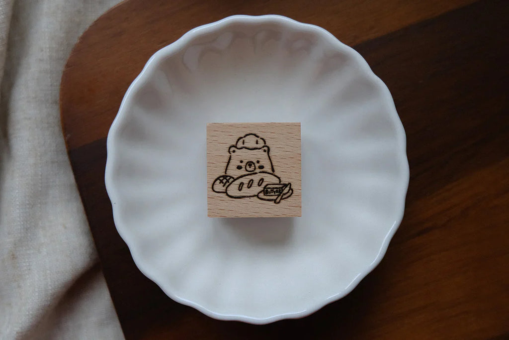 Eileen Tai - Foodie Bears Rubber Stamps
