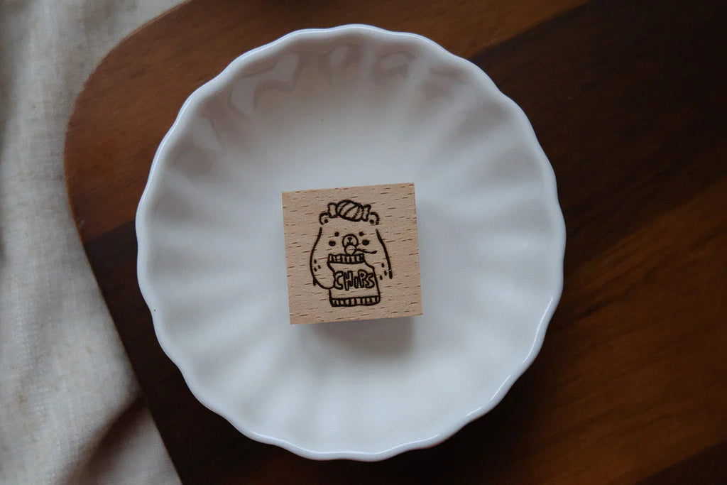 Eileen Tai - Foodie Bears Rubber Stamps