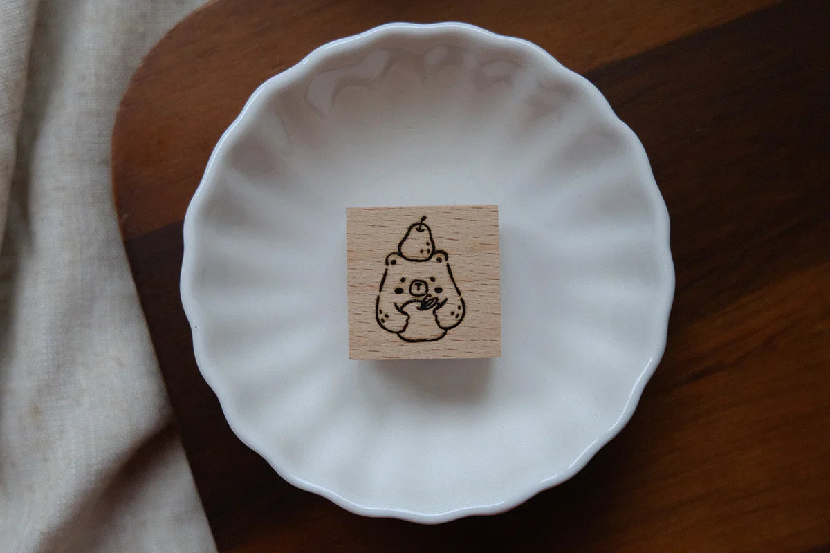 Eileen Tai - Foodie Bears Rubber Stamps