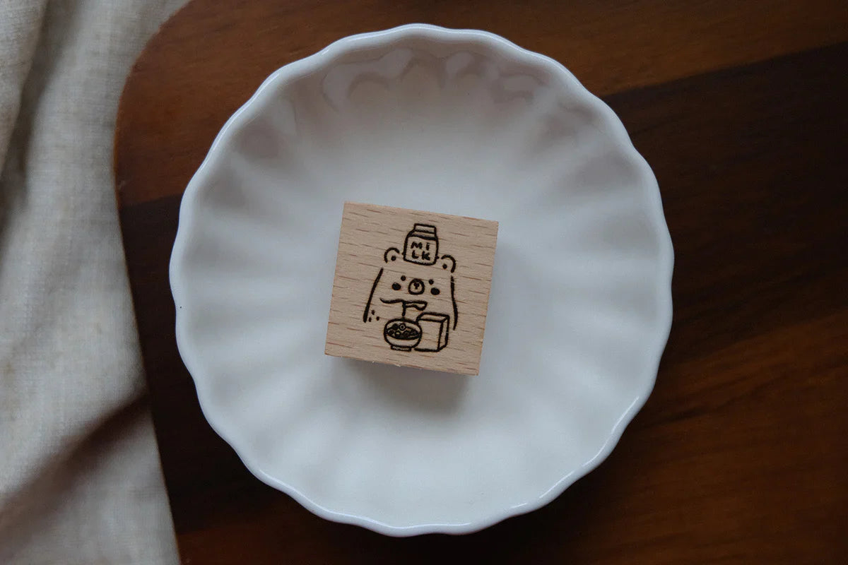 Eileen Tai - Foodie Bears Rubber Stamps