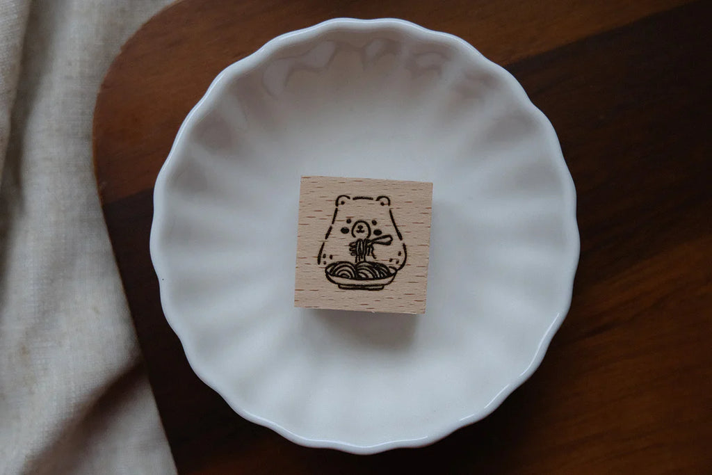 Eileen Tai - Foodie Bears Rubber Stamps