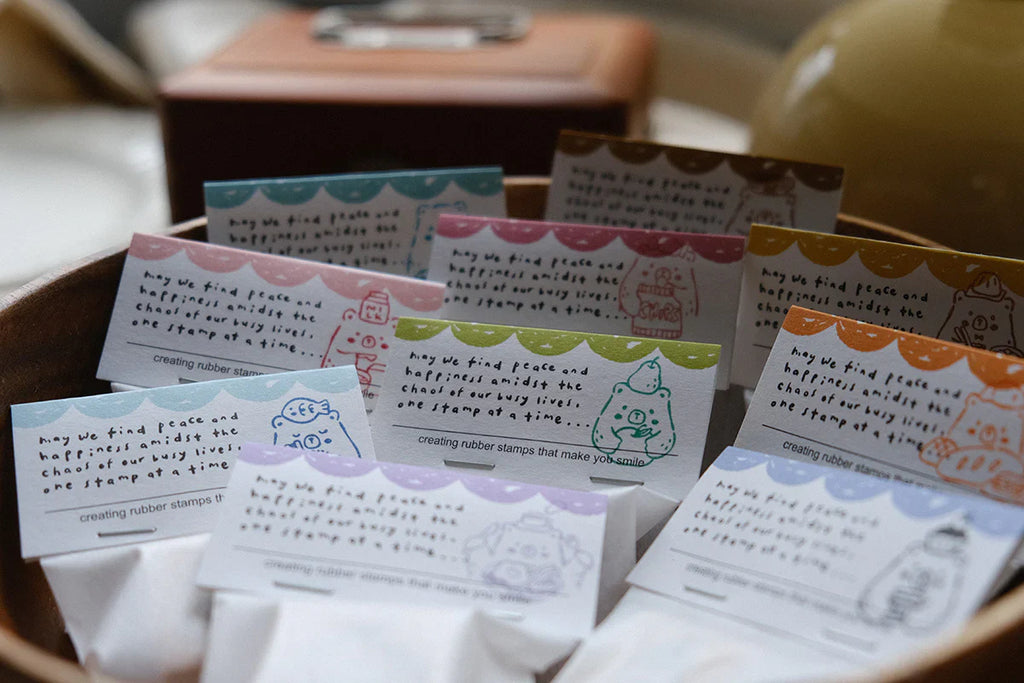Eileen Tai - Foodie Bears Rubber Stamps