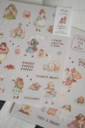 Sho Little Happiness - Forest Party Sticker Sheet Set
