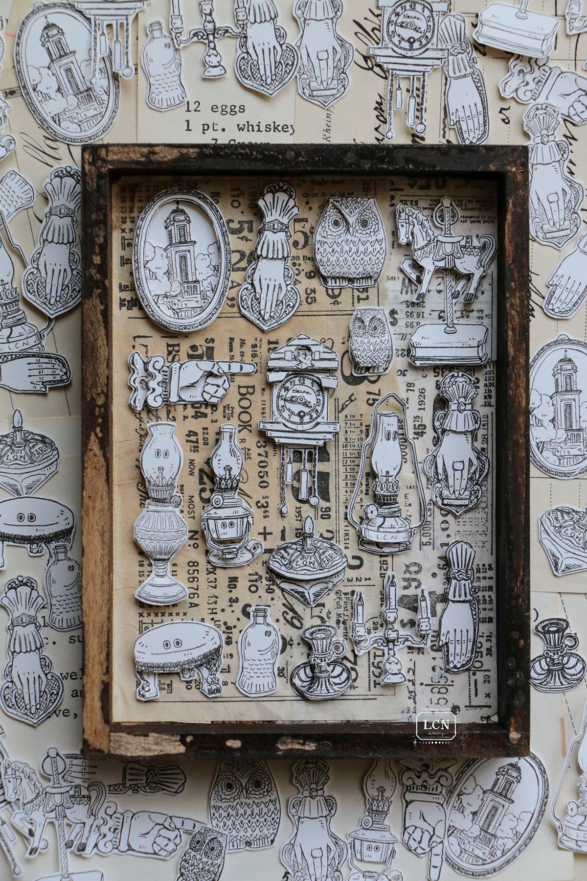 [PRE-ORDER] LCN Clear Stamp Set – Treasure Haul Vol. 3
