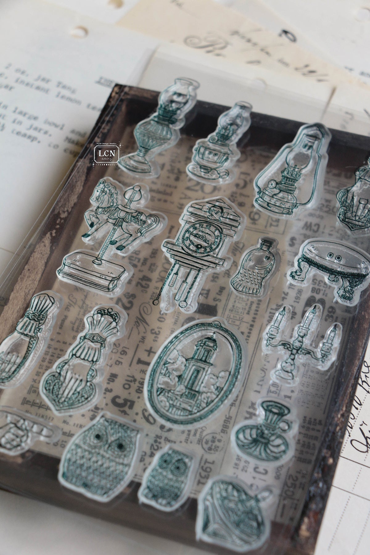 [PRE-ORDER] LCN Clear Stamp Set – Treasure Haul Vol. 3
