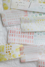 [PRE-ORDER] LCN Washi Tape – Watercolour Pattern 1