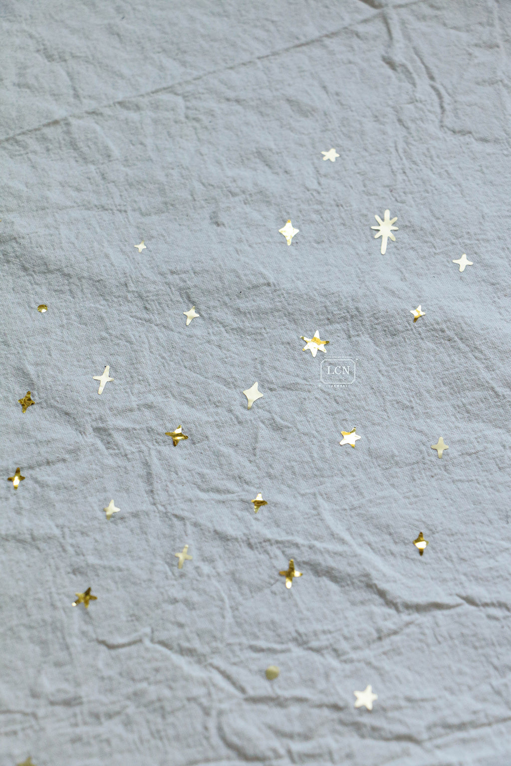 [PRE-ORDER] LCN Kiss-cut PET Tape – Stars, Glossy Gold
