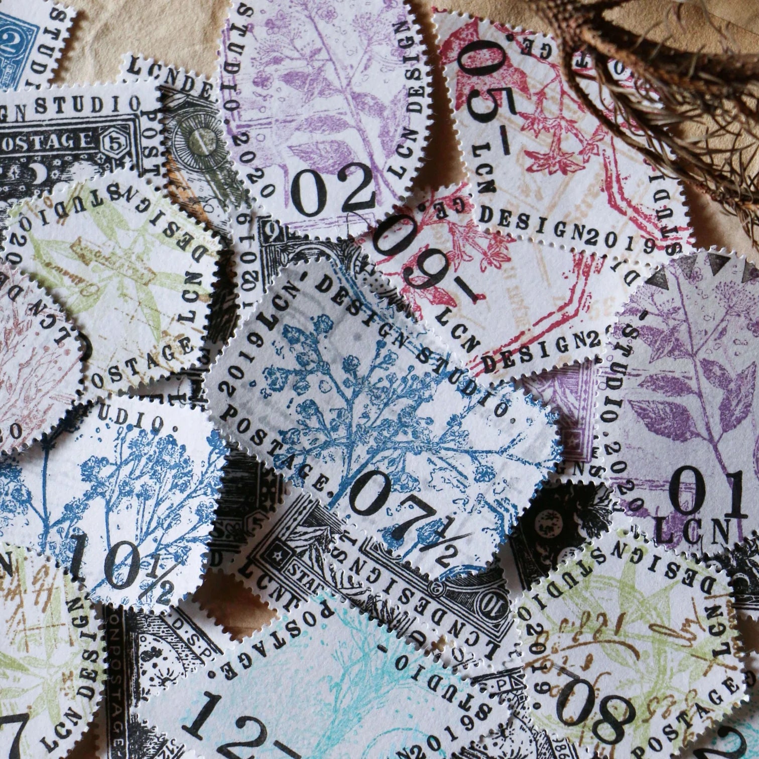 LCN - Postage Stamp Paper Pad No.1
