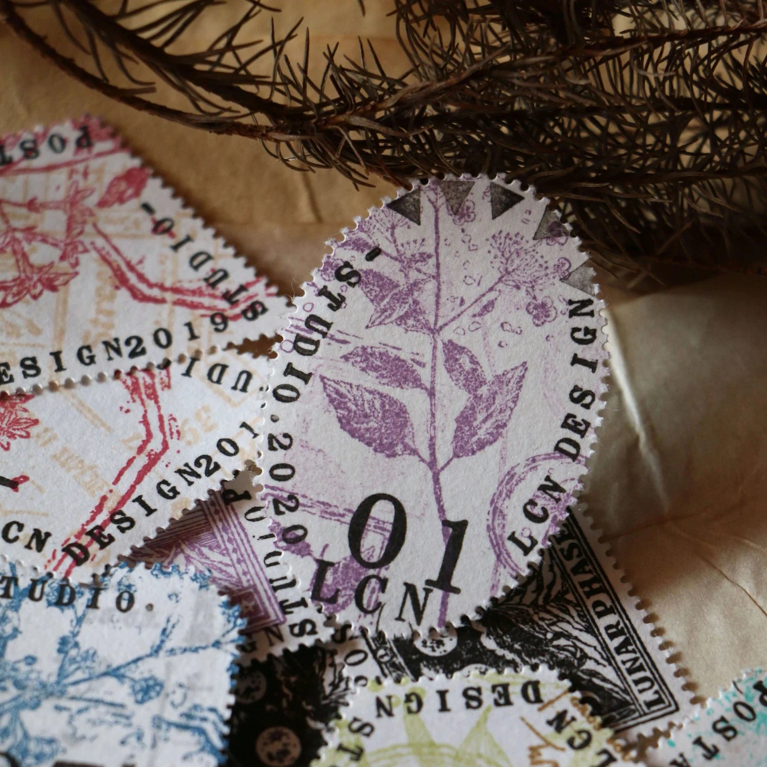 LCN - Postage Stamp Paper Pad No.1