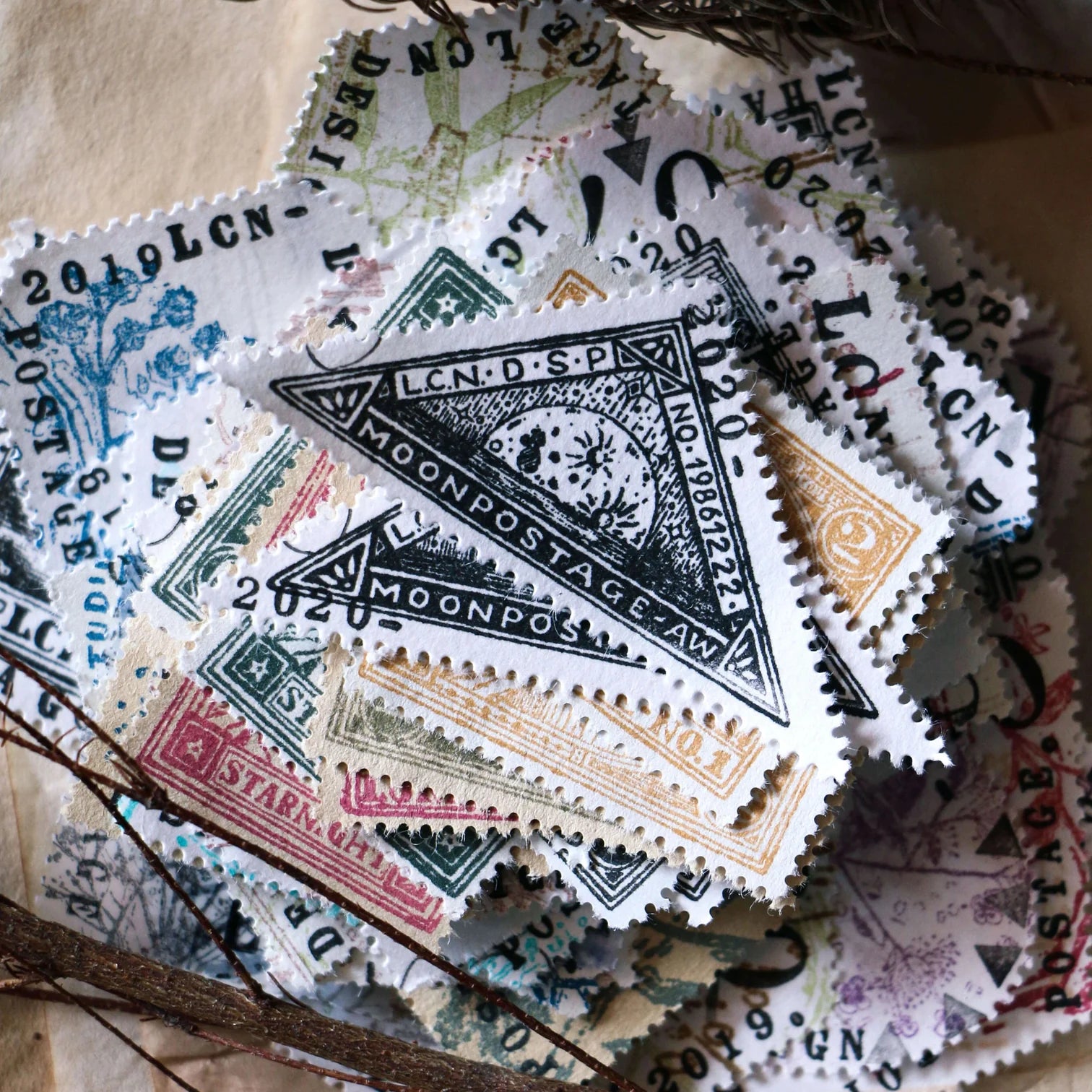 LCN - Postage Stamp Paper Pad No.1