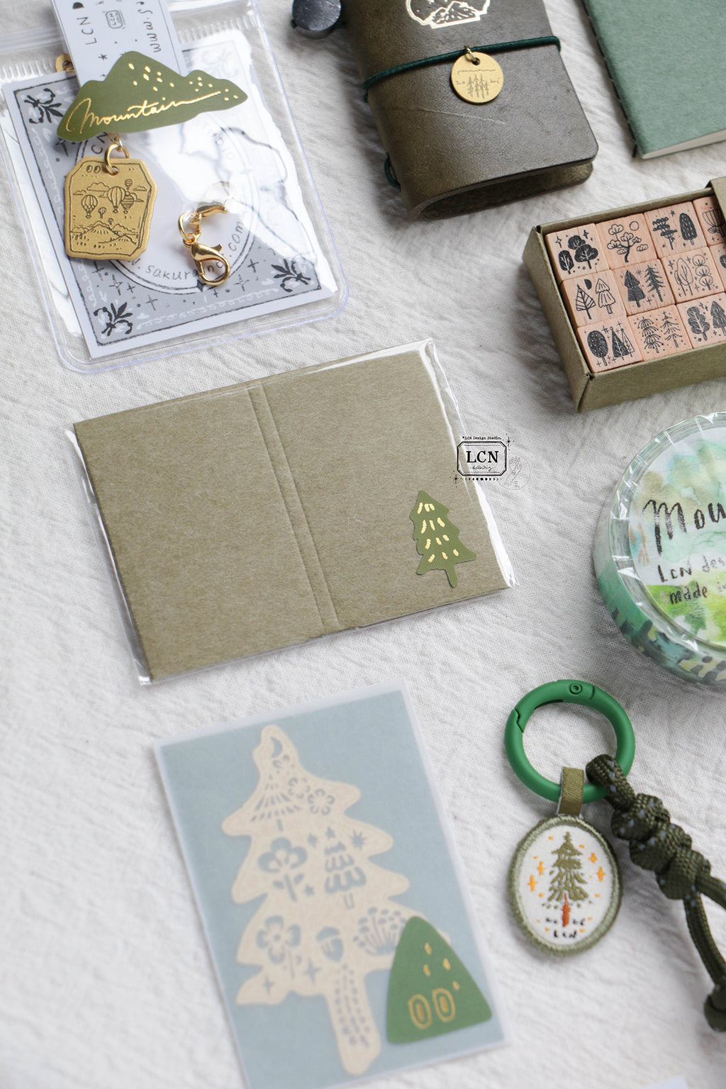 [PRE-ORDER] LCN Mini Tote Stationery Set – Little Mountain