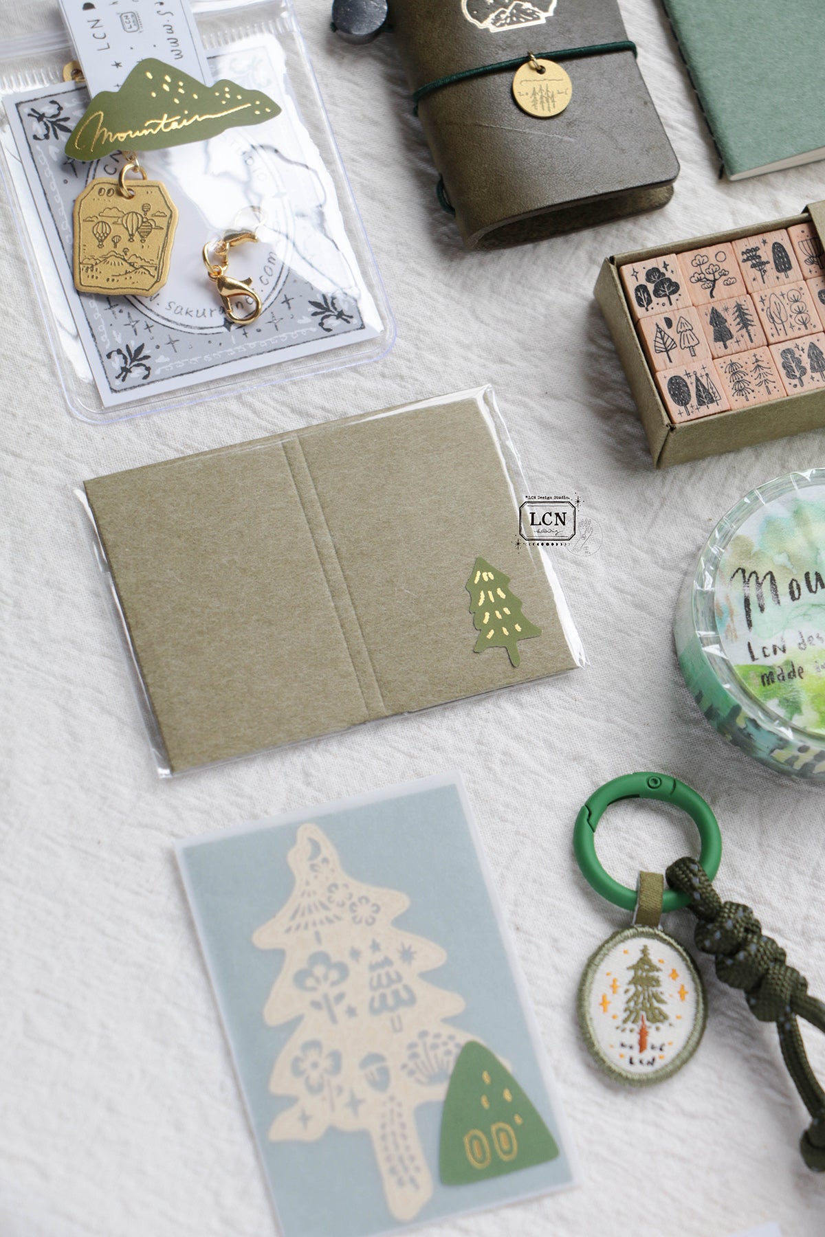 [PRE-ORDER] LCN Mini Tote Stationery Set – Little Mountain