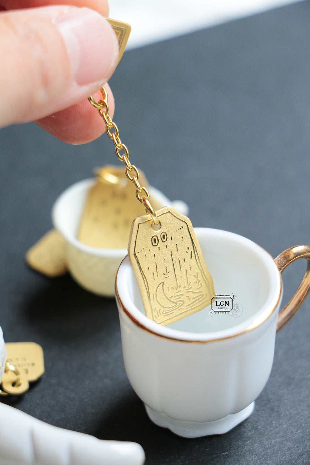 [PRE-ORDER] LCN - Brass Tea Bag Charm Blind Box