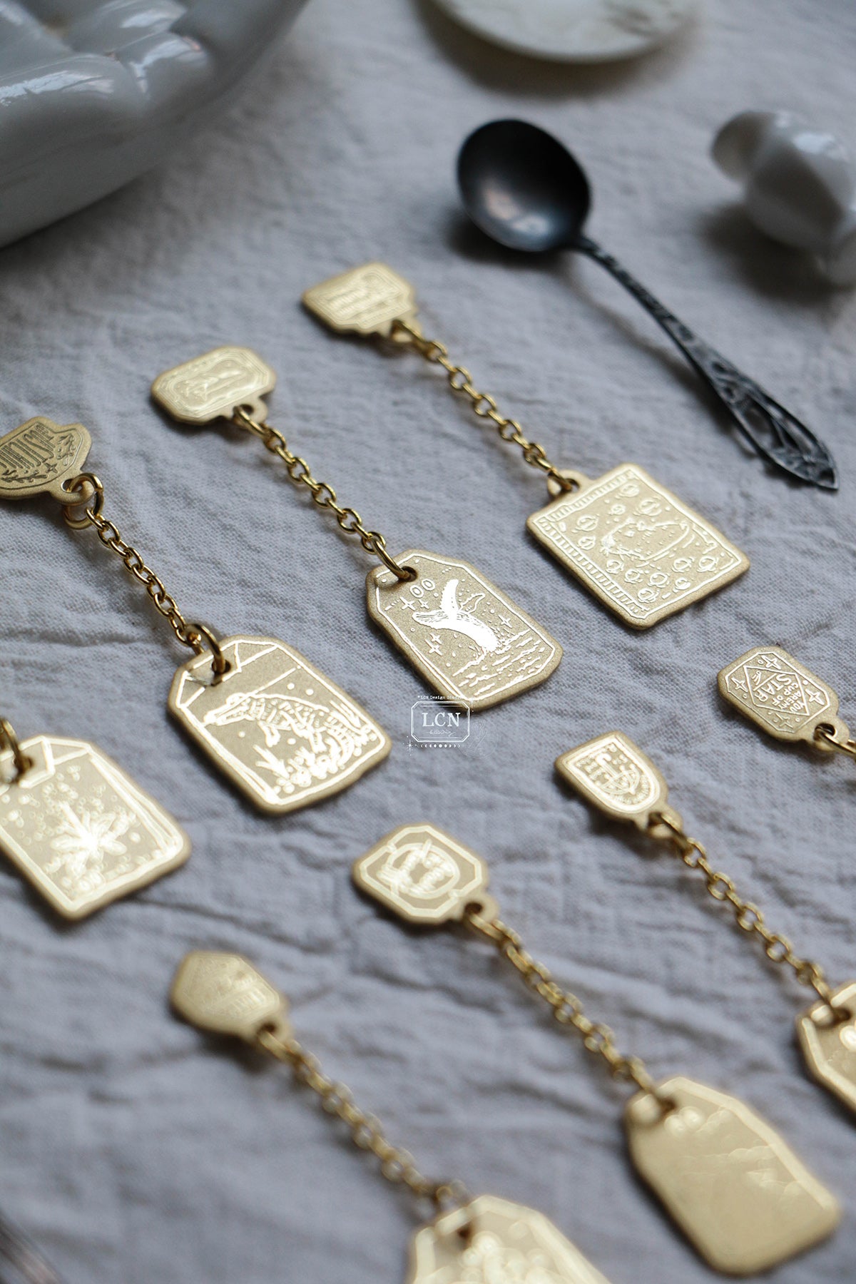 [PRE-ORDER] LCN - Brass Tea Bag Charm Blind Box