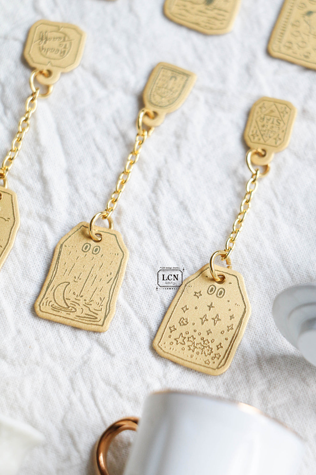 [PRE-ORDER] LCN - Brass Tea Bag Charm Blind Box