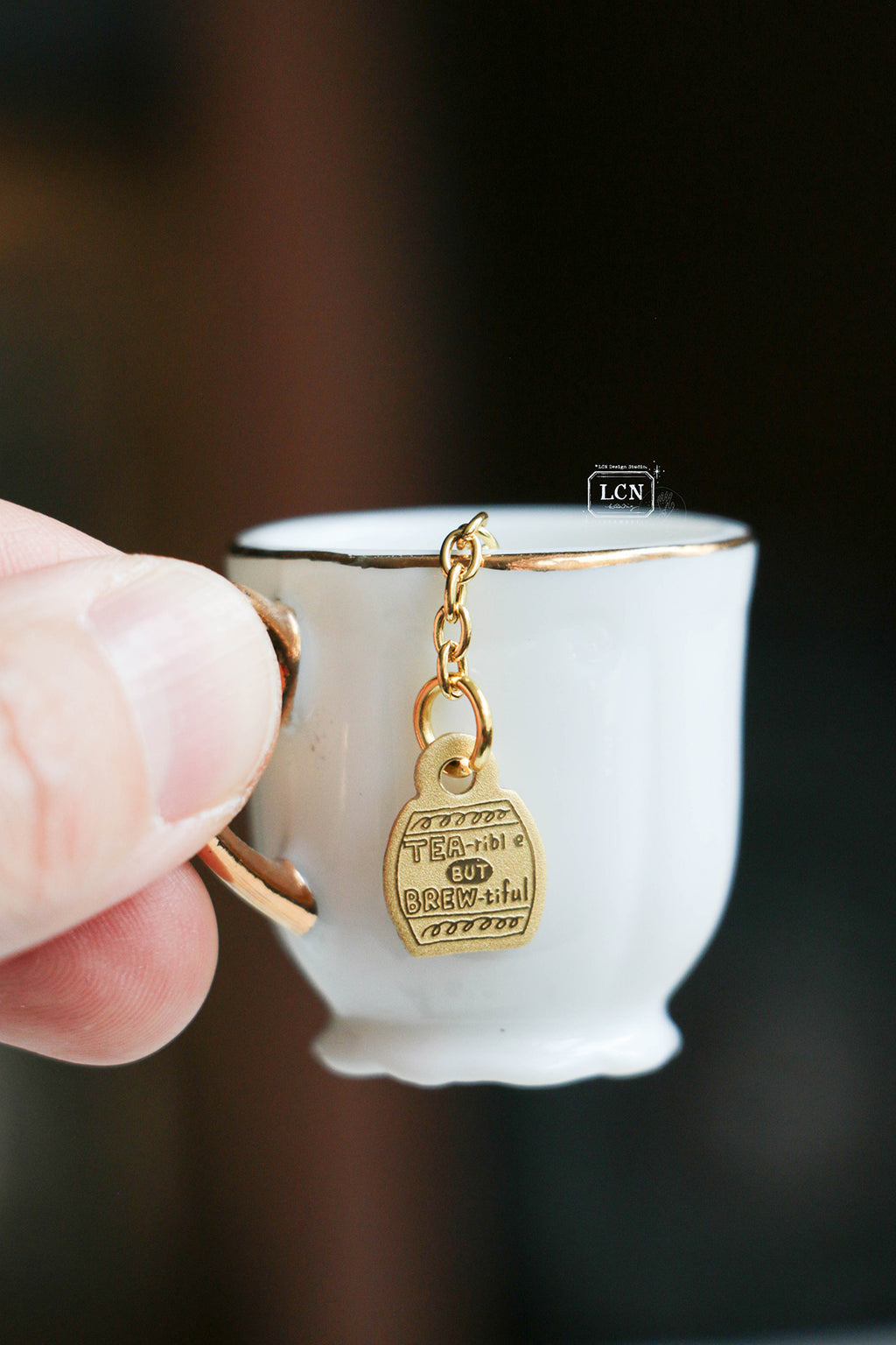 [PRE-ORDER] LCN - Brass Tea Bag Charm Blind Box