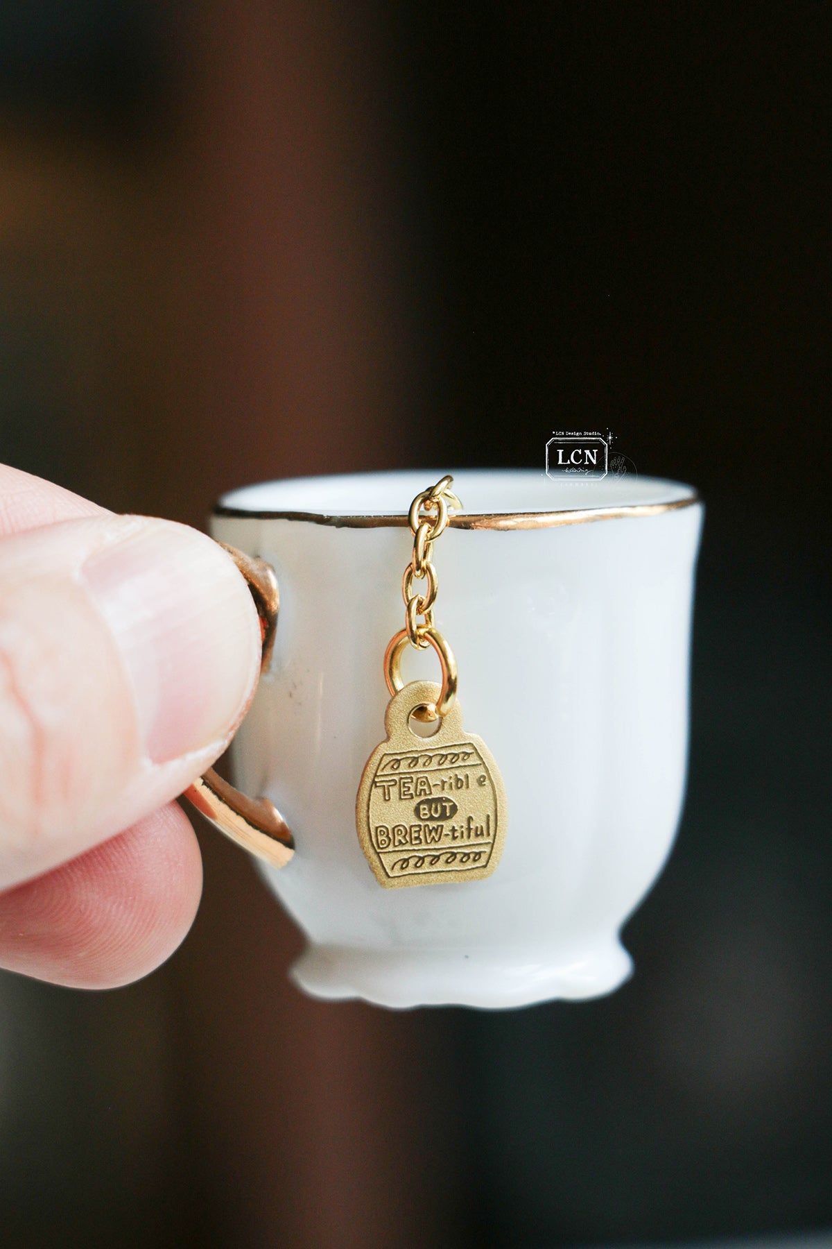 [PRE-ORDER] LCN - Brass Tea Bag Charm Blind Box