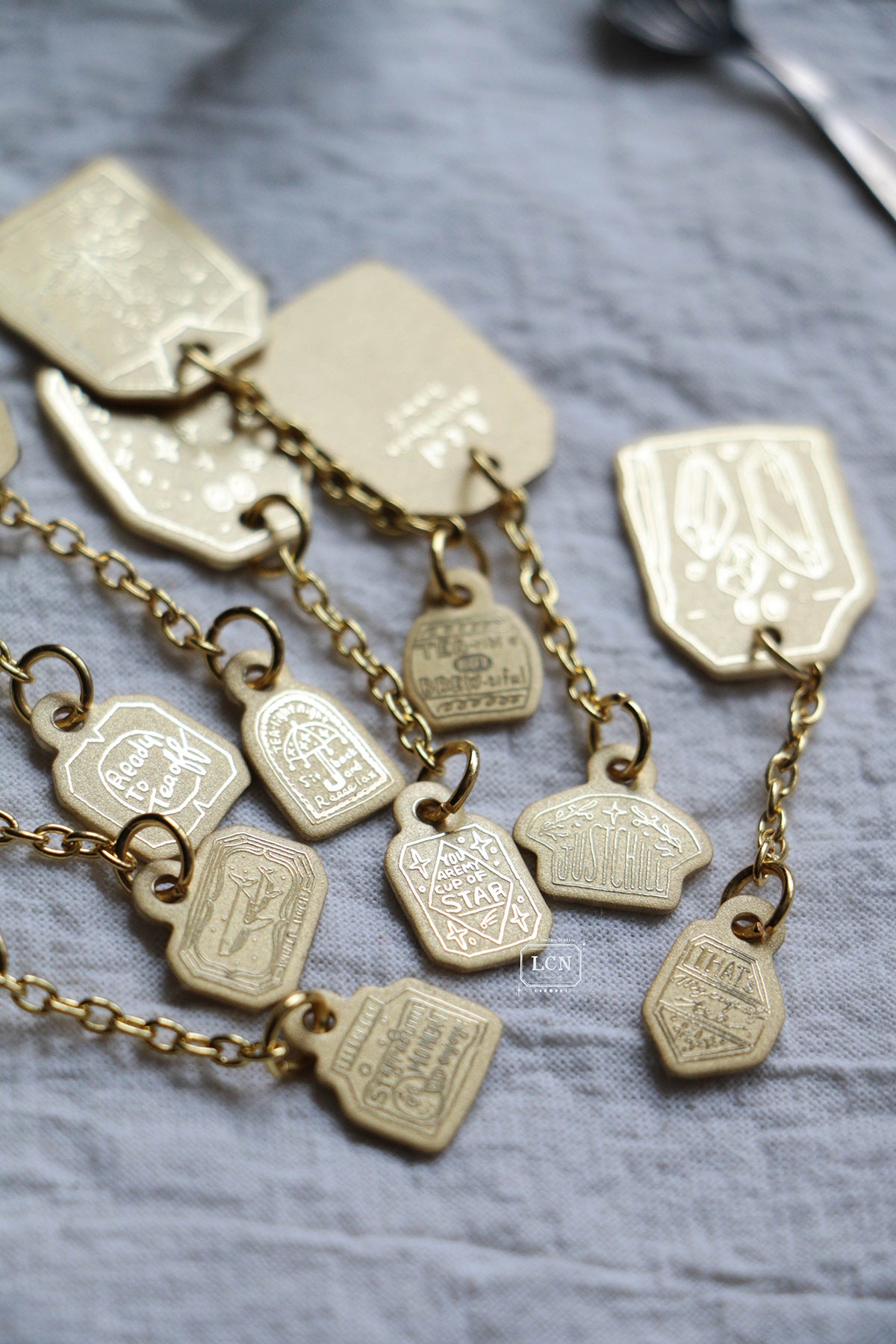 [PRE-ORDER] LCN - Brass Tea Bag Charm Blind Box
