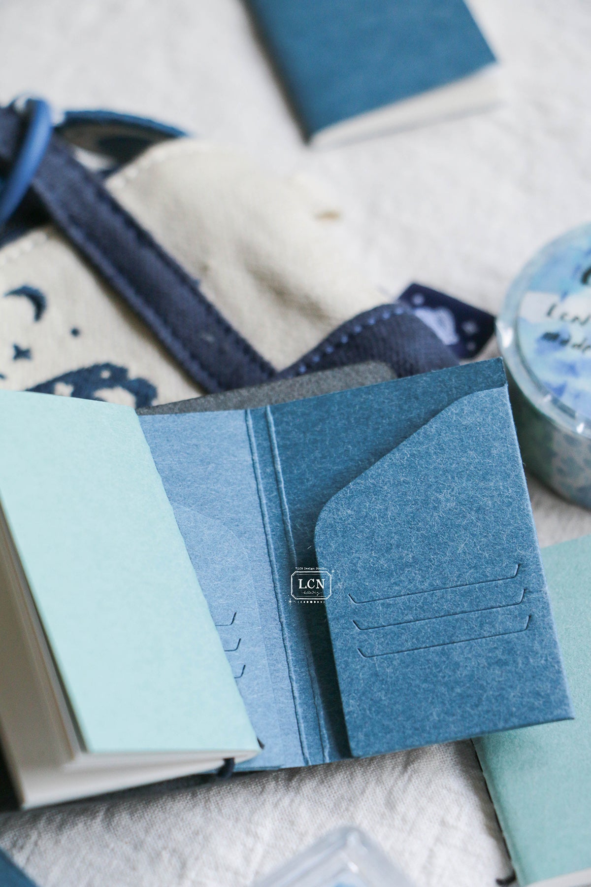[PRE-ORDER] LCN Mini Tote Stationery Set – Big Ocean