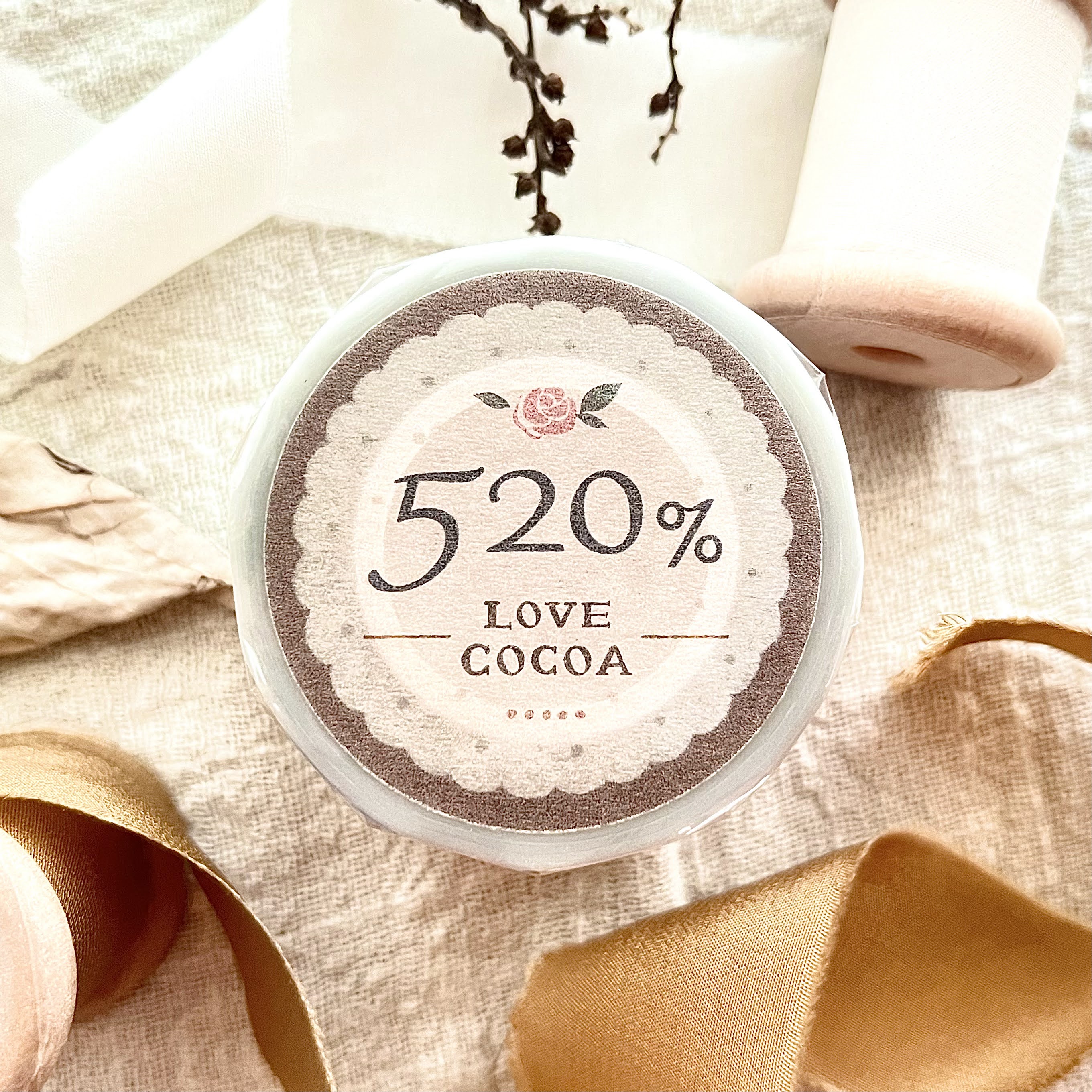 Breezy Studio - 520% Love Cocoa Matte PET Tape
