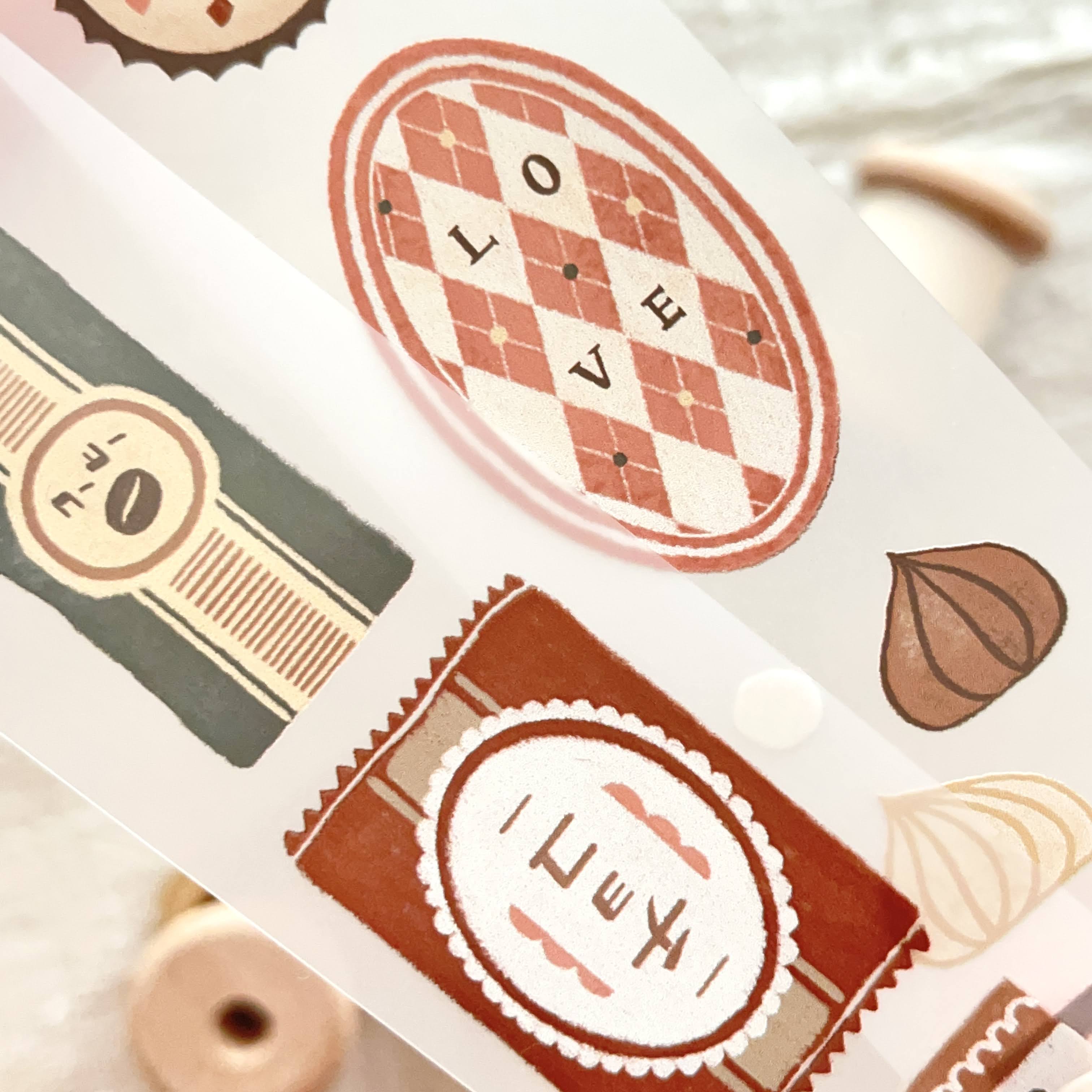 Breezy Studio - 520% Love Cocoa Matte PET Tape