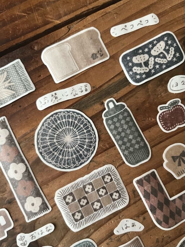 Breezy Studio - Fabric Die-Cut Washi Tape