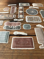 Breezy Studio - Fabric Die-Cut Washi Tape