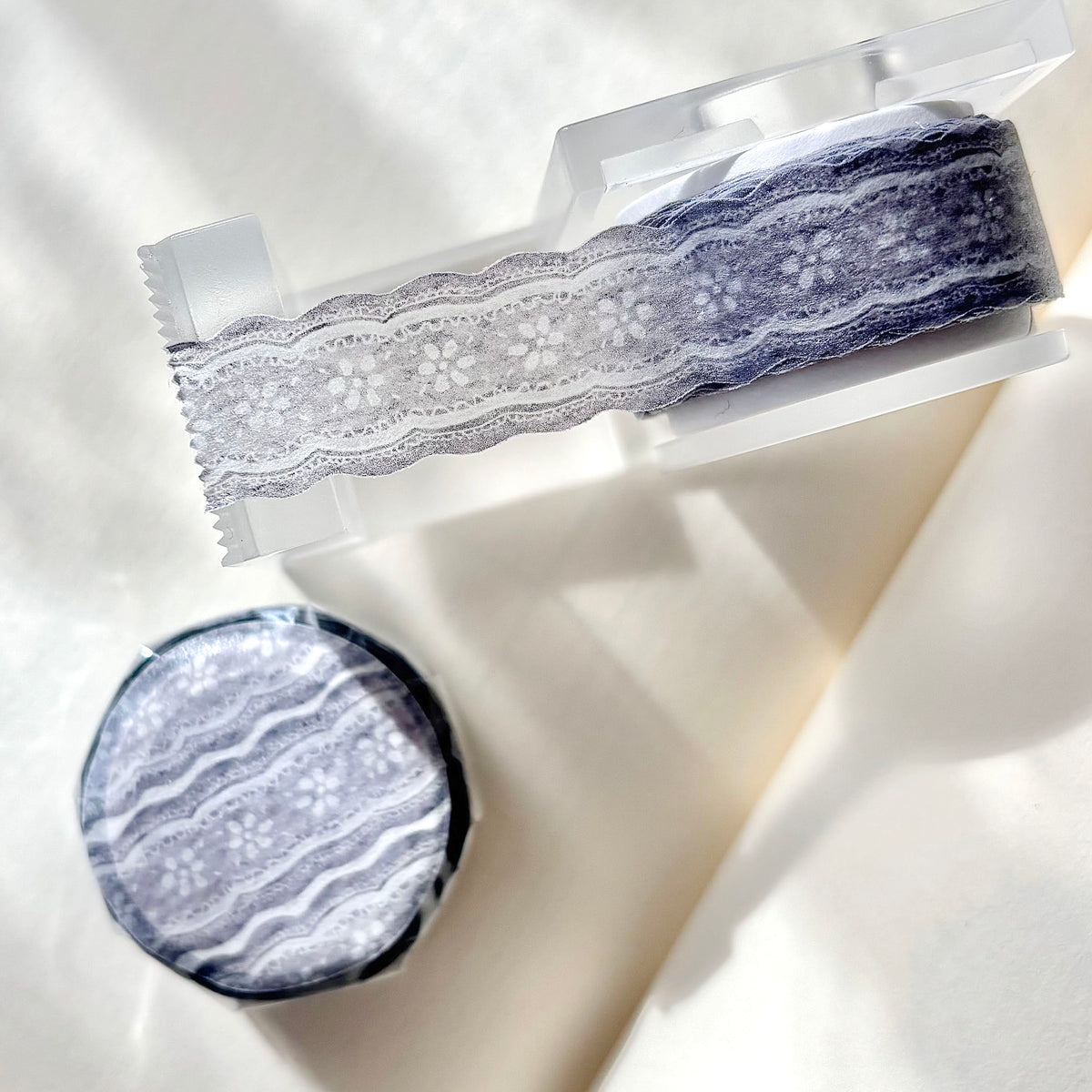 Pion - 1.5cm Deco Washi Tape {Gray, Strawberry, Tassel}