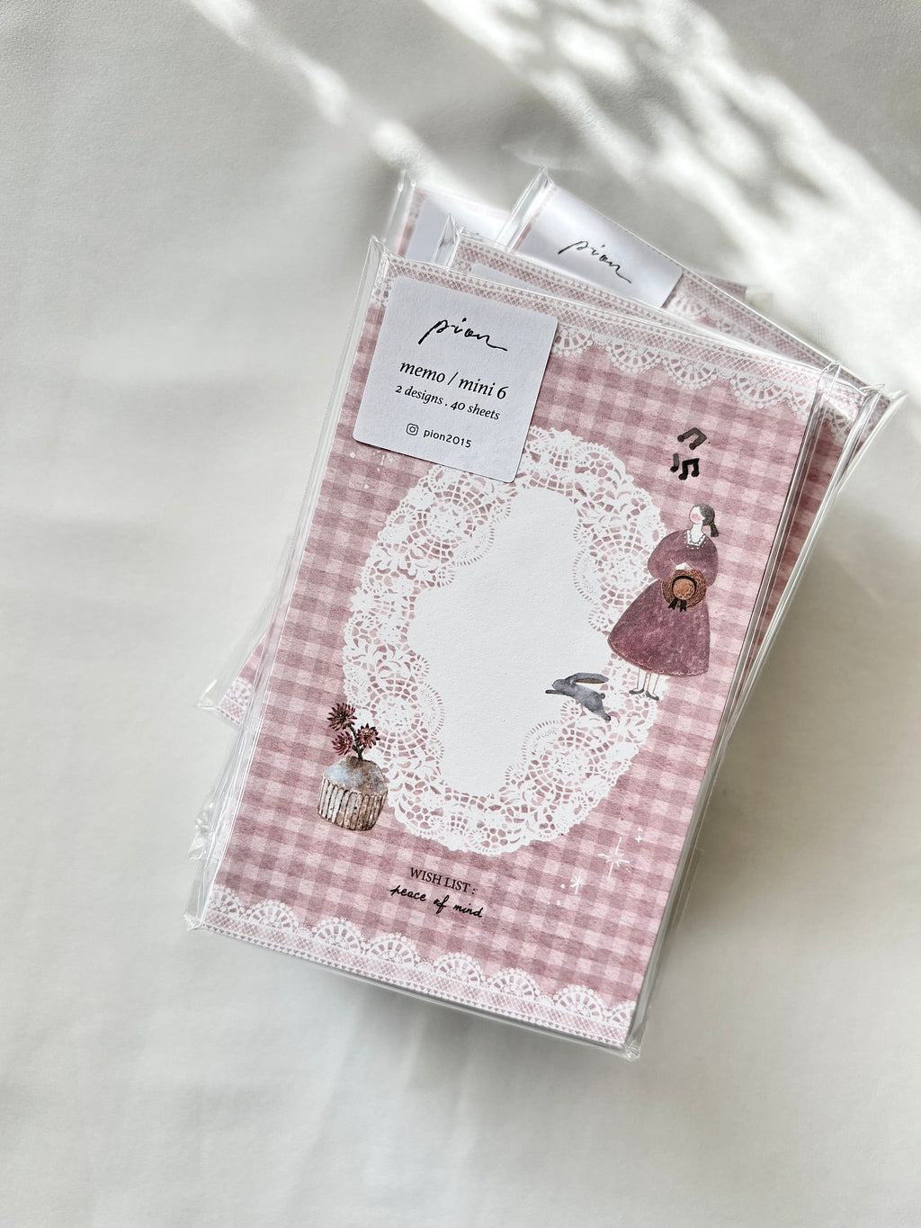Pion - Memo & Mini6 Memo Pad